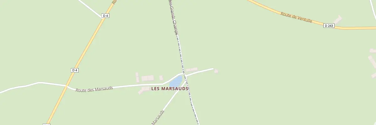 Plan du 5081 Le Grand Champ à Blomard
