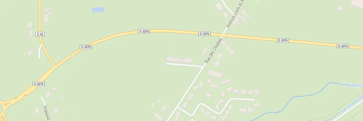 Plan du 21 Imp des Oiselets à Sancoins