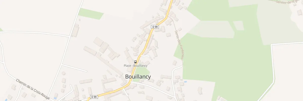Plan du 25 Rue Fromentelle à Bouillancy