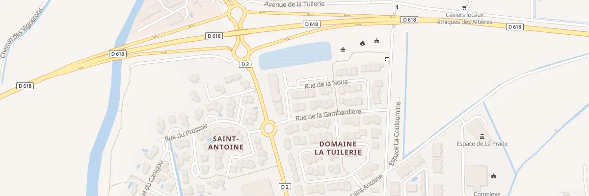 Plan du 2 Rue de la Noue à Saint-Génis-des-Fontaines