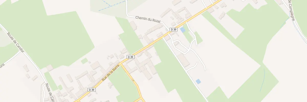 Plan du 604 Rue de la Barre à Lagny