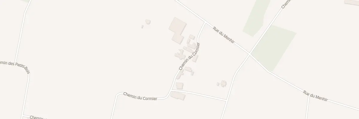Plan du 8 Che du Cormier à Pers-en-Gâtinais