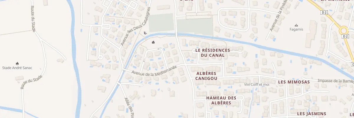 Plan du 6 Av du Mas Rancoure à Saint-Génis-des-Fontaines