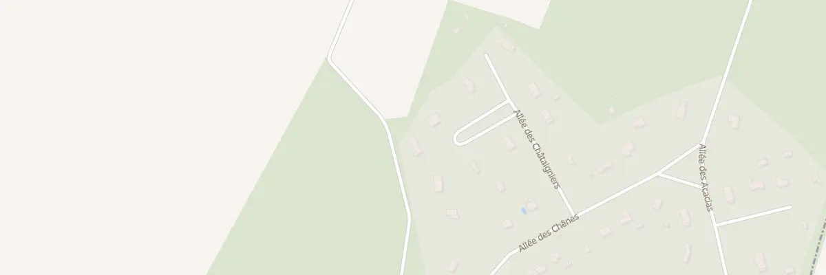 Plan du 105 All des Chataigniers à La Selle-en-Hermoy