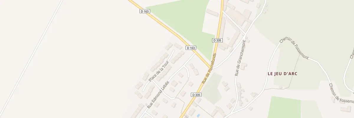 Plan du 23 Pl de la Tour à Morienval