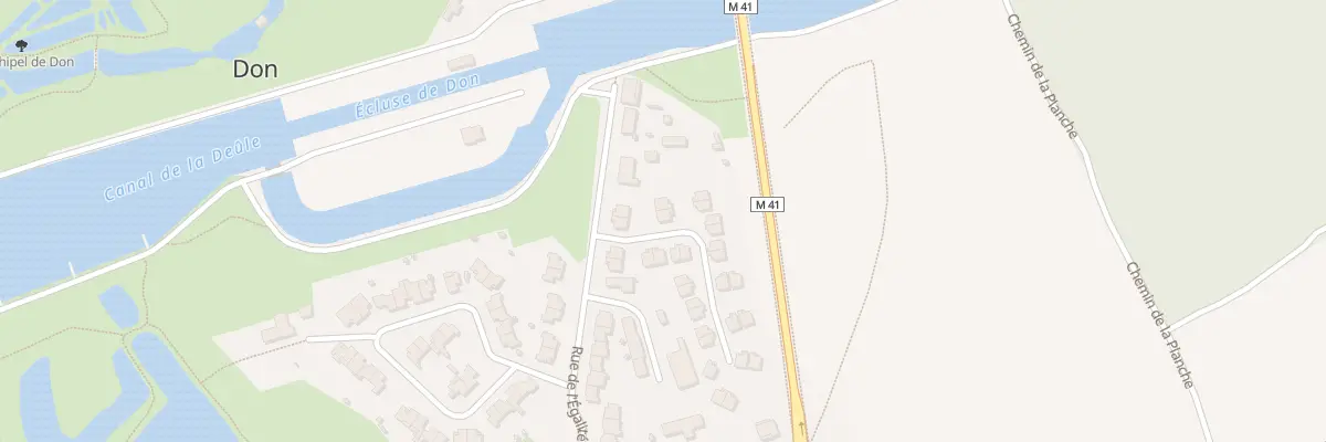 Plan du 1 Rue Lucie Boyeldieu à Don