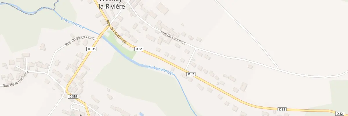 Plan du 28 Rue de l’Automne à Fresnoy-la-Rivière