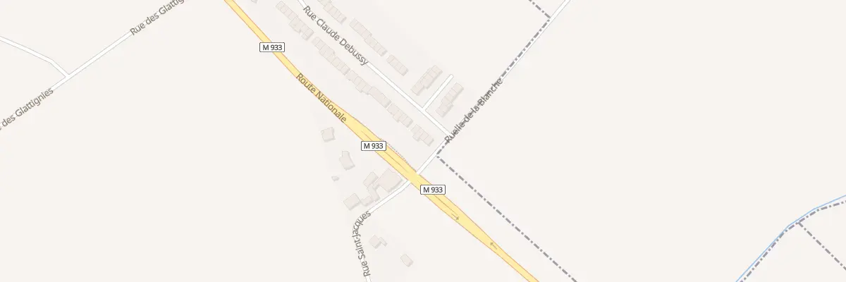 Plan du 3 Rue Claude Debussy à La Chapelle-d’Armentières