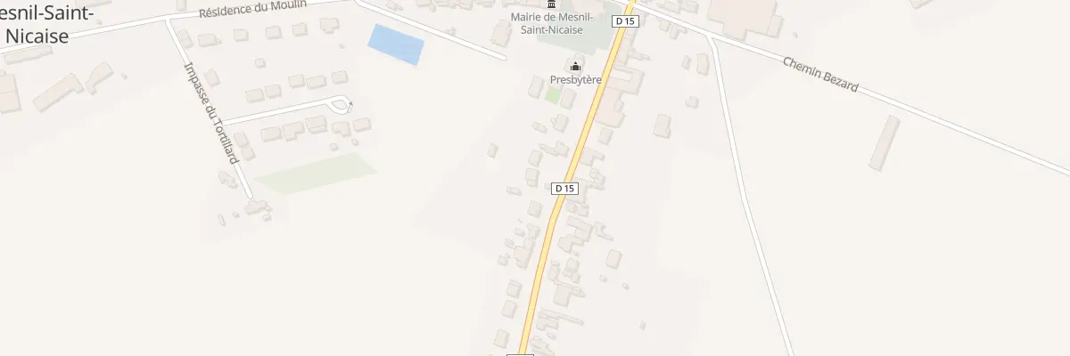 Plan du 12 Rue de l’Eglise à Mesnil-Saint-Nicaise