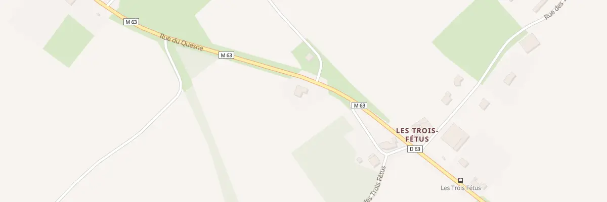 Plan du 5109 Trois Fetus à Ennetières-en-Weppes