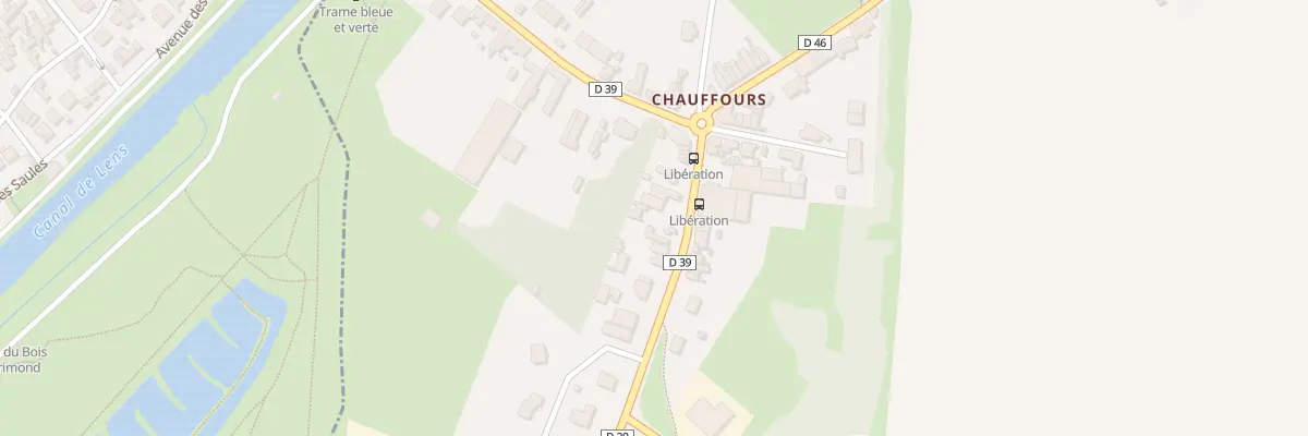 Plan du 13 Rue de la Libération à Courrières