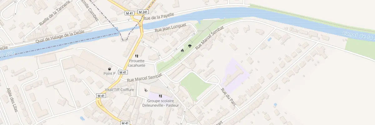 Plan du 16 Rue Marcel Sembat à Don