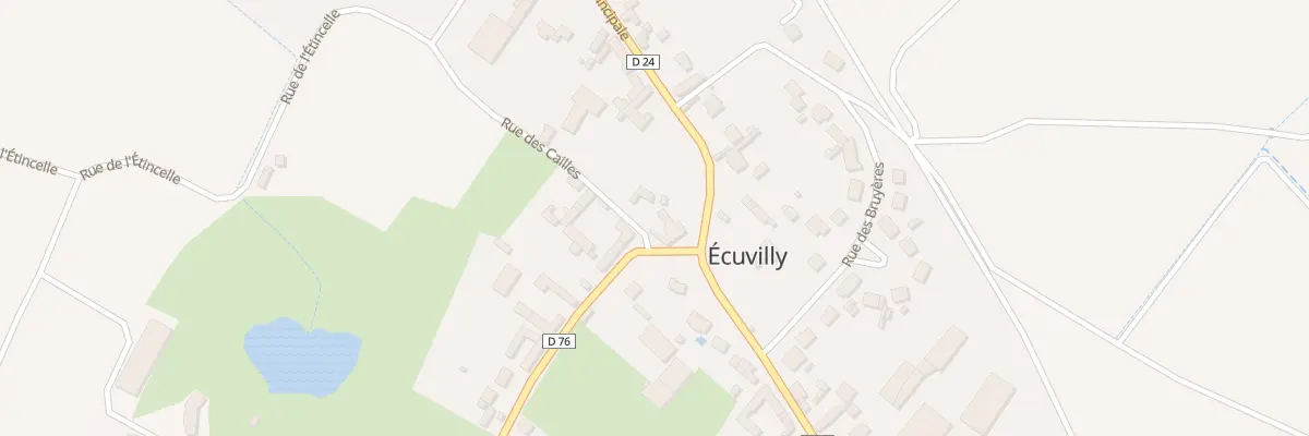 Plan du 15 Rue Principale à Écuvilly