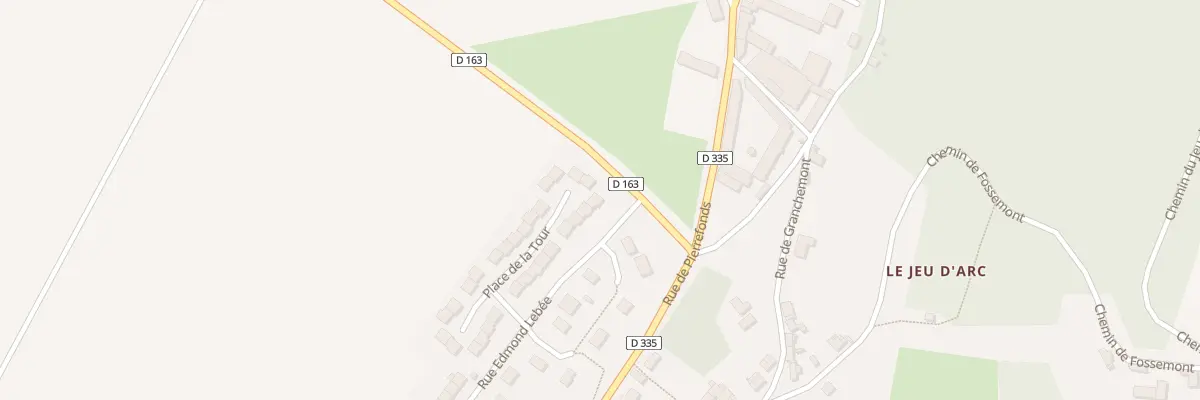 Plan du 21 Pl de la Tour à Morienval