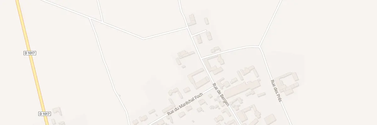 Plan du 27 Rue de Bergen à Bouchavesnes-Bergen