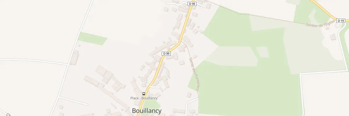 Plan du 19 Rue Fromentelle à Bouillancy