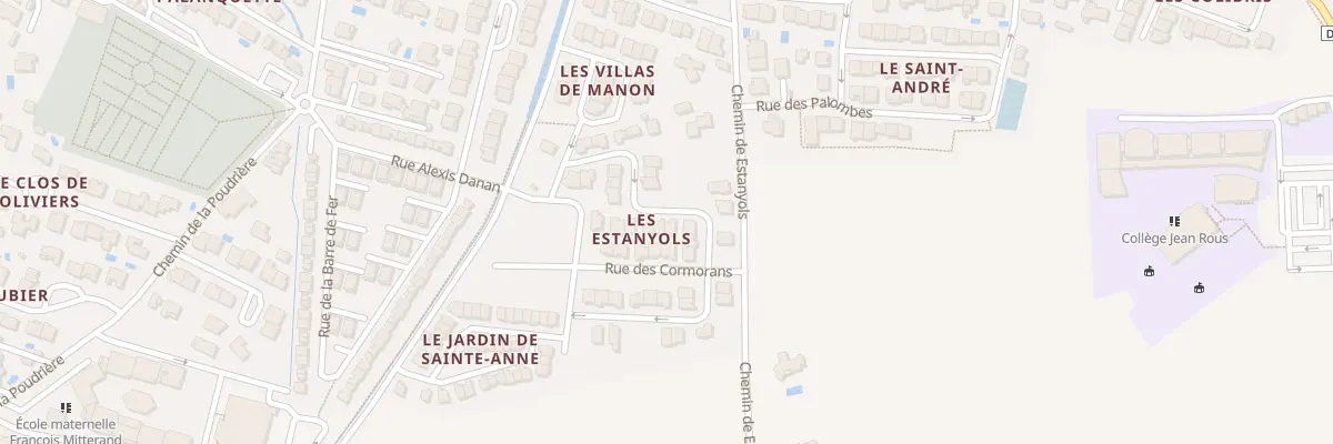 Plan du 20 Rue des Eiders à Pia