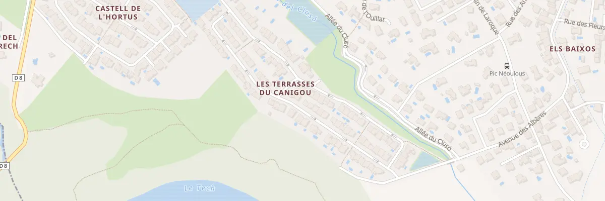 Plan du 34 Rue de Mariailles à Ortaffa