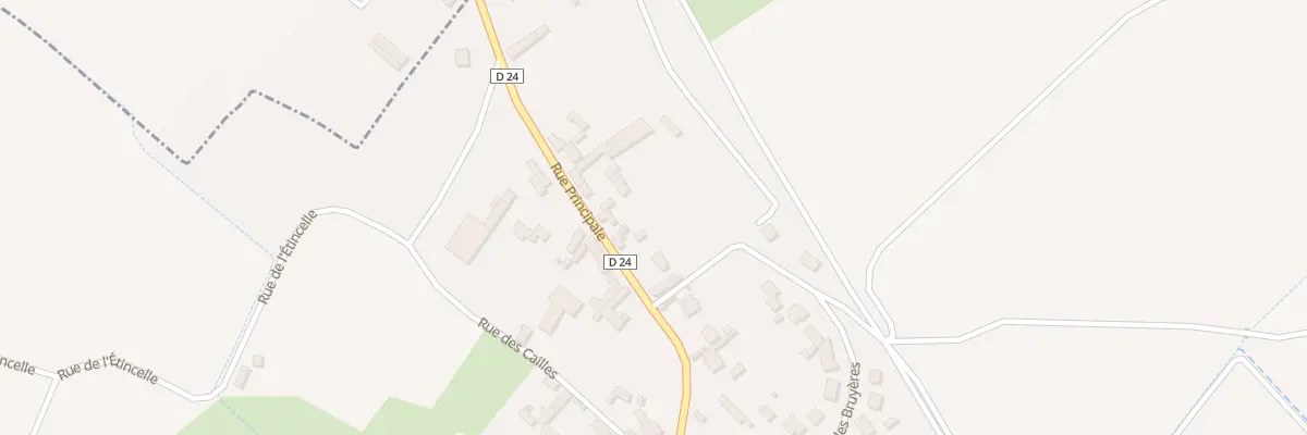 Plan du 22 Rue Principale à Écuvilly