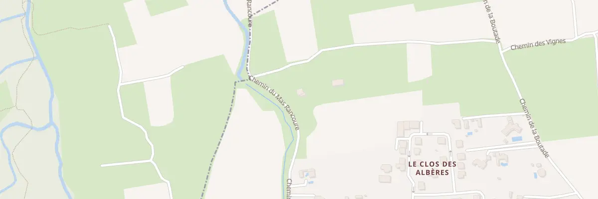Plan du 800 Che du Mas d’En Rancura à Laroque-des-Albères