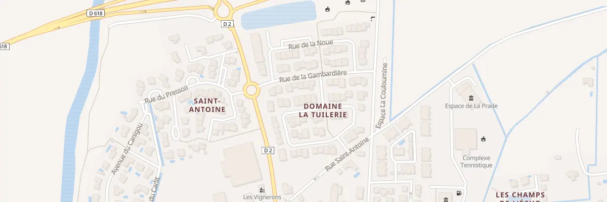 Plan du 57 Rue de la Gironnee à Saint-Génis-des-Fontaines