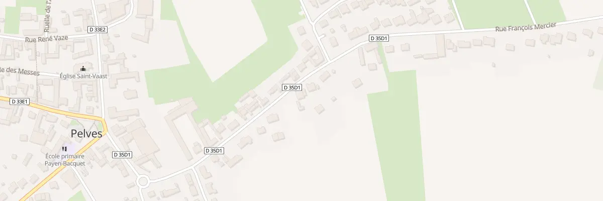 Plan du 14 Rue François Mercier à Pelves