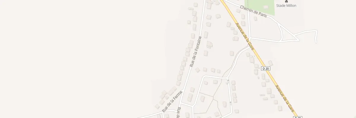 Plan du 22 Rue de la Fontaine à Dammartin-sur-Tigeaux