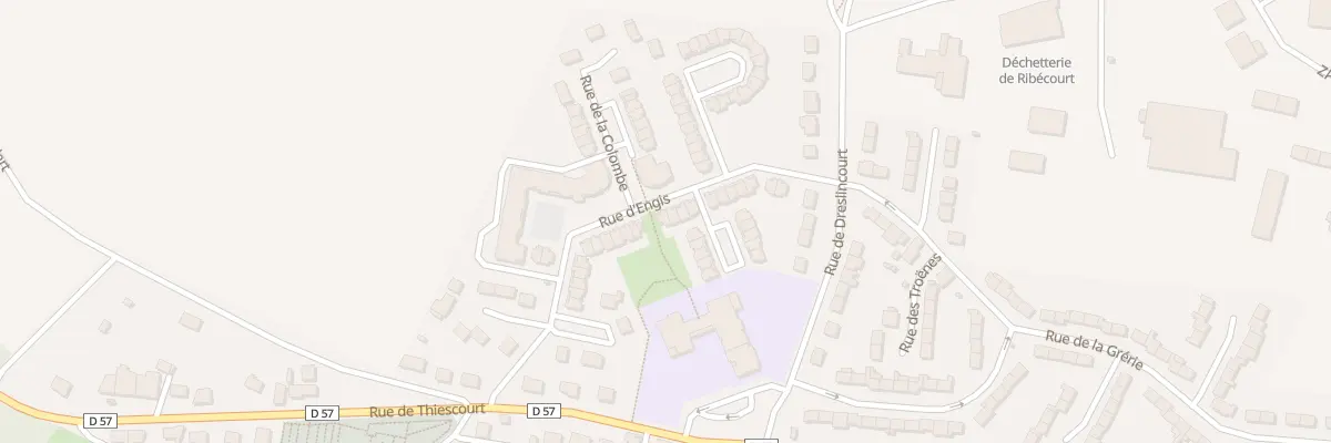 Plan du 131 Rue d’Engis à Ribécourt-Dreslincourt