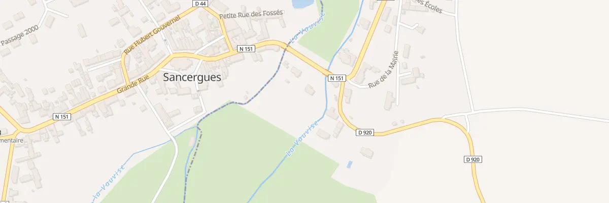 Plan du 4 Rte de la Charité sur Loire à Saint-Martin-des-Champs