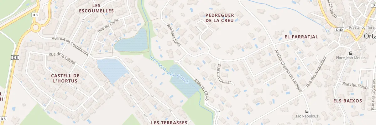Plan du 26 Rue Sant Jordi à Ortaffa