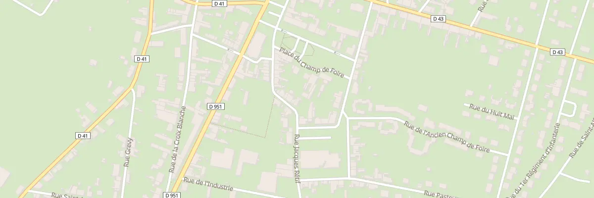 Plan du 31 Rue Jacques Rétif à Sancoins