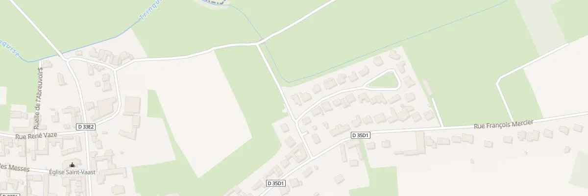 Plan du 61 Rue François Mercier à Pelves