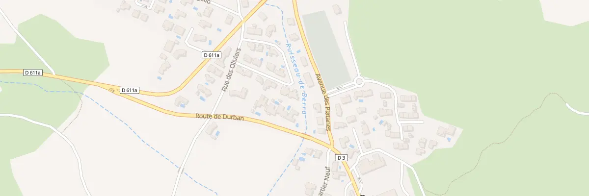 Plan du 12 Rue du Lotissement Babillet à Portel-des-Corbières