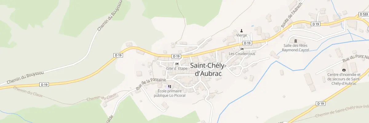 Plan du 5071 Saint Chely à Saint-Chély-d’Aubrac