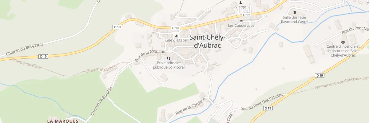 Plan du 47 Rue de l’Eglise St Eloi à Saint-Chély-d’Aubrac