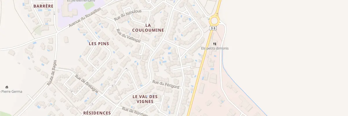Plan du 4B Pl des Baléares à Villeneuve-de-la-Raho