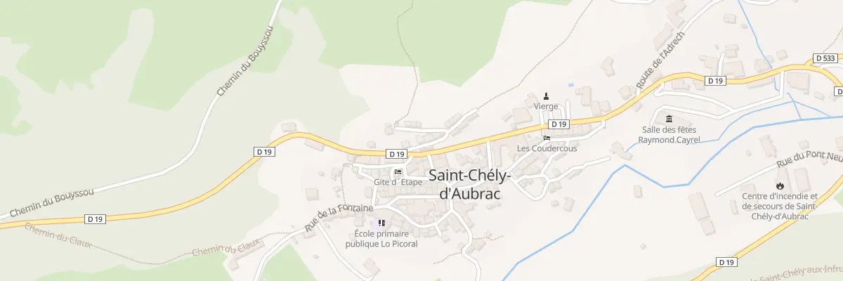 Plan du 5078 Saint Chely à Saint-Chély-d’Aubrac