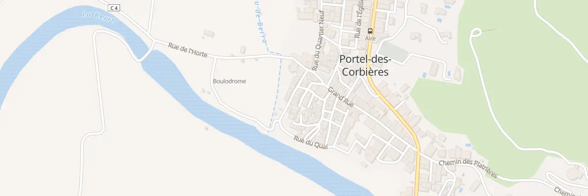 Plan du 4 Imp des Tanneurs à Portel-des-Corbières