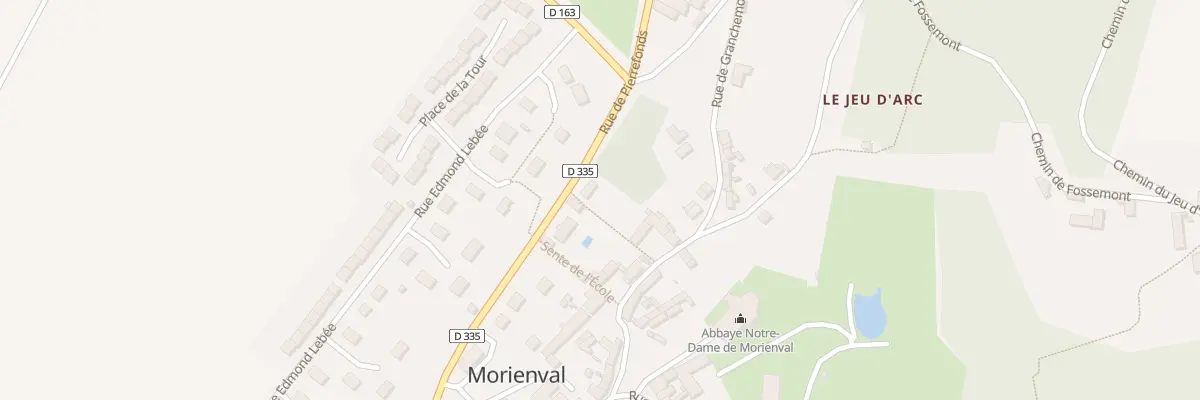 Plan du 18 Rue de Pierrefonds à Morienval