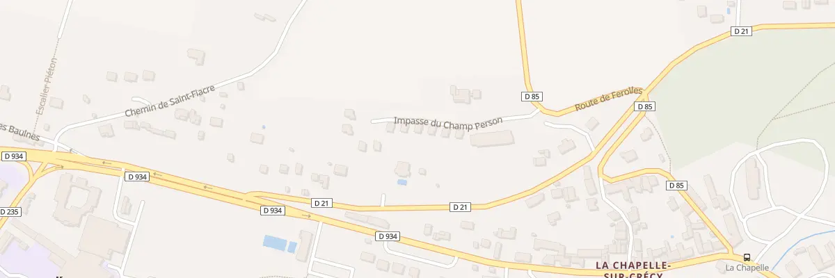 Plan du 9 Imp du Champ Person à Crécy-la-Chapelle