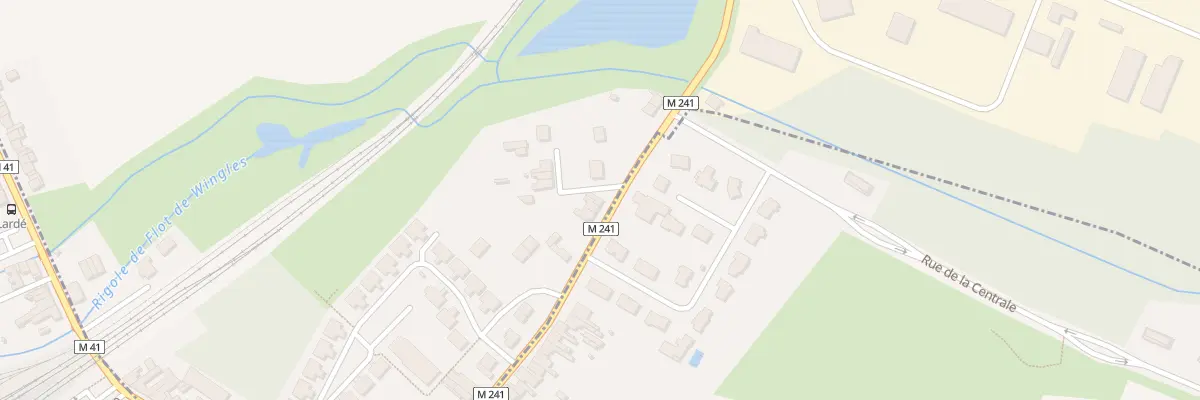 Plan du 118 Rue du Général Koenig à Wavrin