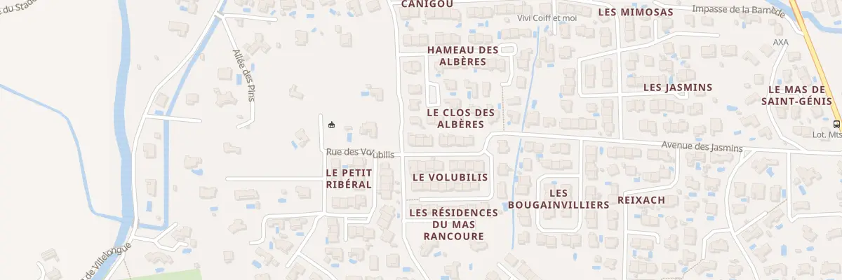 Plan du 11 Rue des Volubilis à Saint-Génis-des-Fontaines
