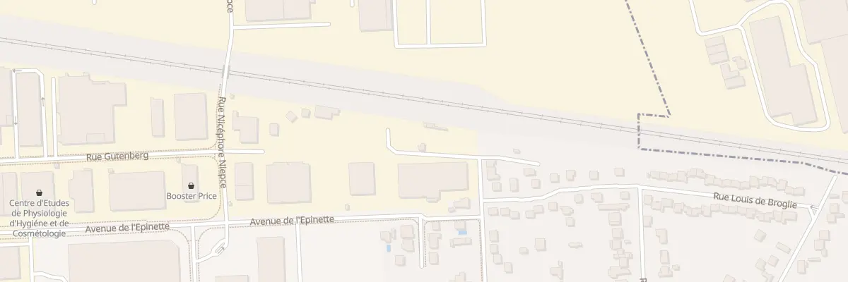 Plan du 3 All des Peupliers à Meaux