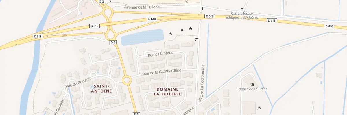 Plan du 16 Rue de la Noue à Saint-Génis-des-Fontaines
