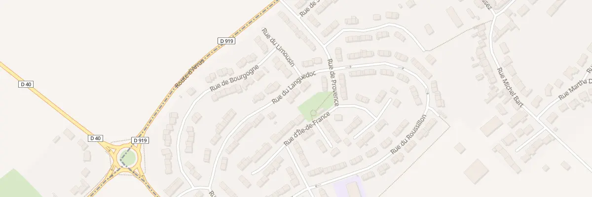 Plan du 26 Rue du Languedoc à Drocourt