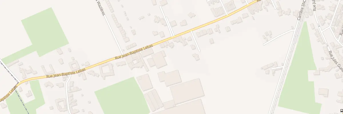 Plan du 109 Rue Jean-Baptiste Lebas à Wavrin