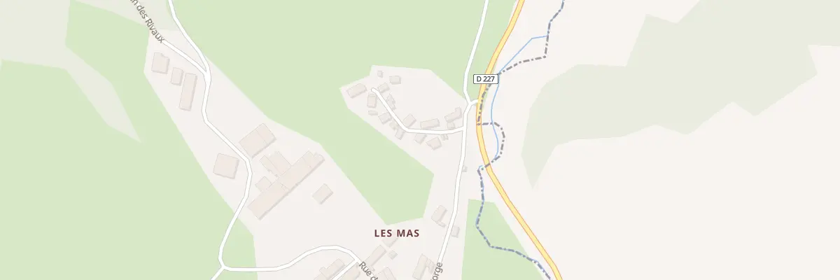 Plan du 3 Rue des Bannières - Les Mas à Vitrac
