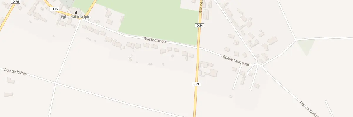Plan du 5 Rue Monsieur à Écuvilly
