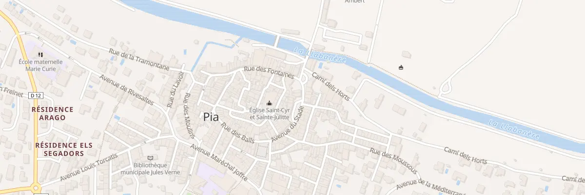 Plan du 23 Pl de la Liberte à Pia