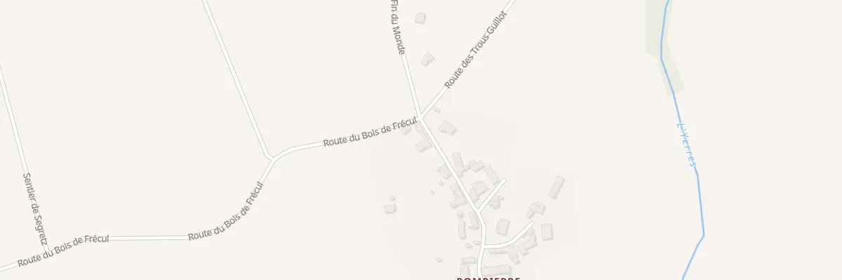 Plan du 19 Pompierre à Bernay-Vilbert